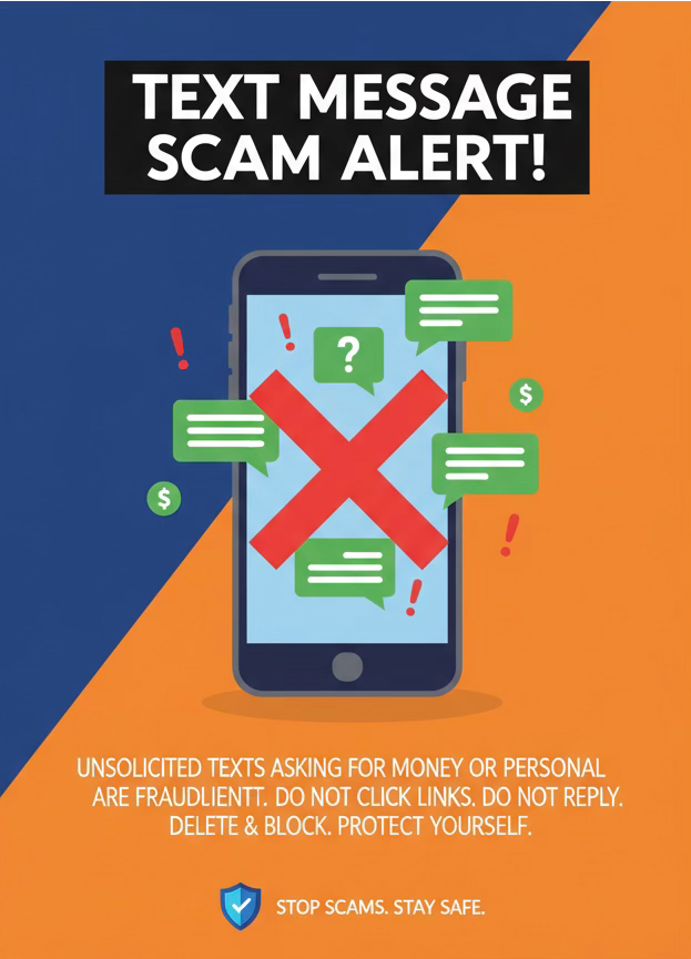 Scam Alert: Fake Tax Text Messages